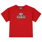 Boys Red Logo T-Shirt, 2, hi-res